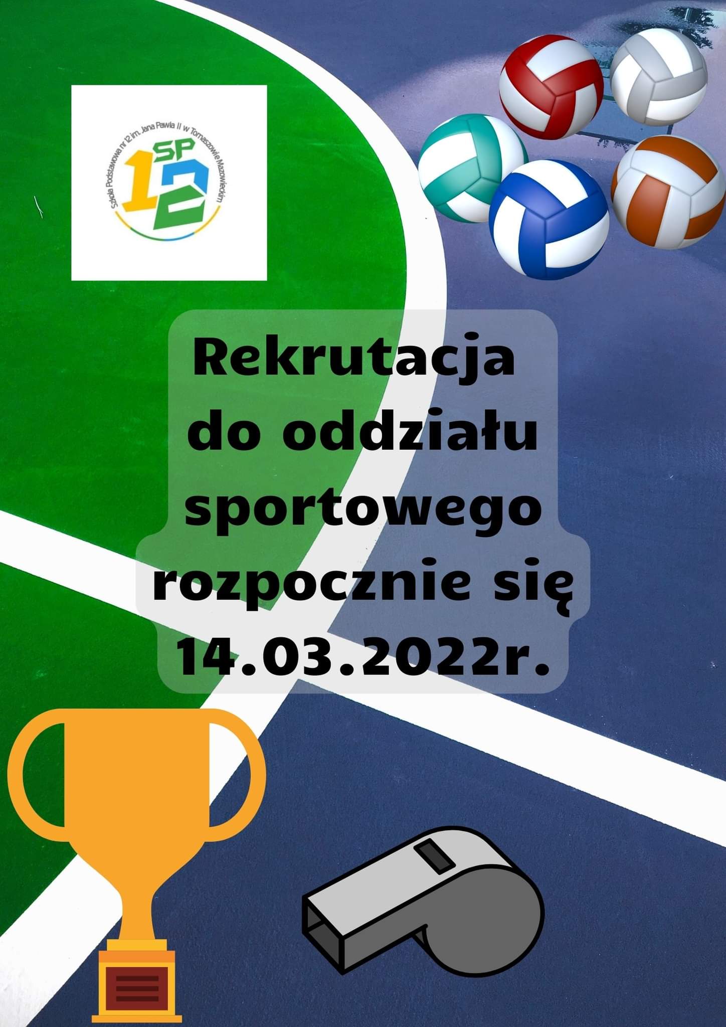 Rekrutacja do oddziału sportowego rozpocznie się 14 marca