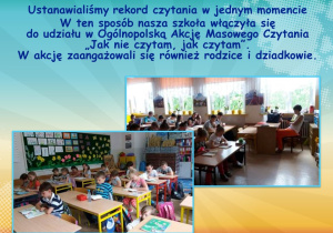 Ustanawialiśmy rekord czytania w jednym momencie