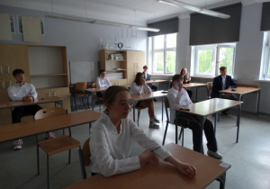 Ósmoklasiści przed egzaminem
