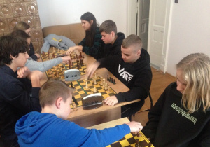 Zawody szachowe rozgrywane w ramach Igrzysk Dzieci