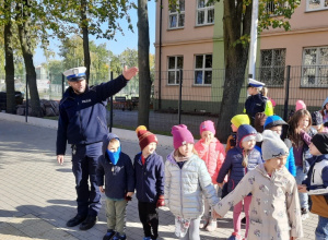 Spotkanie edukacyjne z Policją w oddziałach przedszkolnych