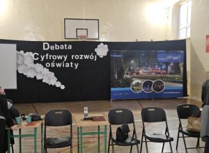 Debata pt. "Cyfrowy rozwój oświaty w tomaszowskich szkołach podstawowych"