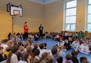 Spotkanie na temat zasad bezpieczeństwa podczas ferii zimowych