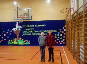 IX Miejski Konkurs Wiedzy Ekologiczno - Przyrodniczej "W Moim Środowisku"