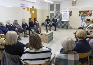 Uczestnicy warsztatów podczas zajęć