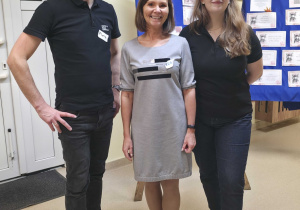 Warsztaty „Odkryjmy to!” - Dyrekcja Zespołu Szkolno-Przedszkolnego nr 2 z osobami prowadzącymi warsztaty