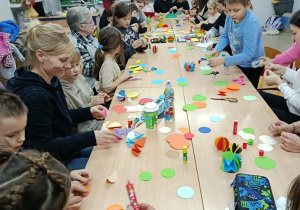 Warsztaty plastyczne w 1a