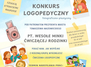 Zaproszenie do udziału w konkursie "Wesołe minki ćwiczącej rodzinki"