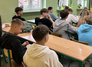 Spotkanie z uczniami II LO im. Stefana Żeromskiego