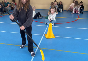 Dzieci podczas zawodów