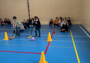 Dzieci podczas zawodów