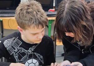 Zajęcia w ramach projektu „Klucz do kosmosu”