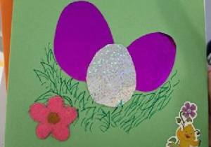 Kartka świąteczna od dzieci