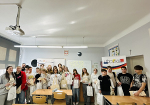 Pamiątkowe zdjęcie z warsztatów