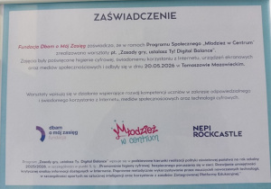 Zaświadczenie