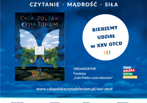 Plakat - XXV Ogólnopolski Tydzień Czytania Dzieciom