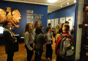 uczniowie wzięli udział w zajęciach muzealnych: „Droga do niepodległej” oraz „Tadeusz Kościuszko”