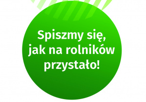 Spiszmy się, jak na rolników przystało